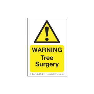 Treehog Warning Tree Surgery